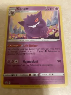 Pokemon Promo Card - Gengar SWSH052 SWSH: Sword & Shield Promo Cards Holo - Image 2