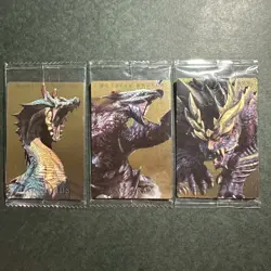 S2769 Monster Hunter Wafer Cards Bandai Japan New Sealed - Image 1