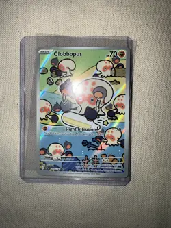 Pokemon TCG Clobbopus 207/191 Surging Sparks Illustration Rare Holo Card PF - Image 1