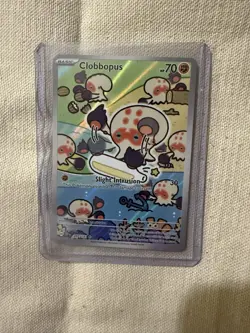 Pokemon TCG Clobbopus 207/191 Surging Sparks Illustration Rare Holo Card PF - Image 2