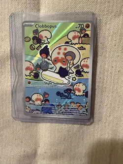 Pokemon TCG Clobbopus 207/191 Surging Sparks Illustration Rare Holo Card PF - Image 4