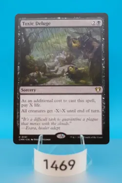 MTG Toxic Deluge Commander Masters Regular #191 - Image 1