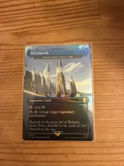 Dol Amroth - Minamo, School at Water's Edge Borderless Foil #369 MTG LOTR NM - Image 1