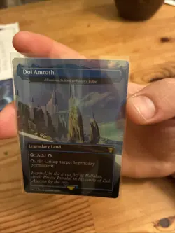 Dol Amroth - Minamo, School at Water's Edge Borderless Foil #369 MTG LOTR NM - Image 3