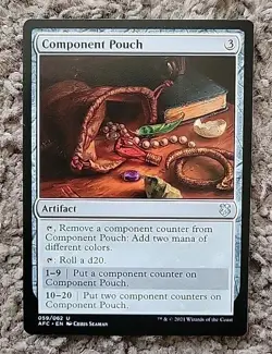 MTG Component Pouch Magic The Gathering Commander: AFR #059 Regular 1x X1 - Image 1