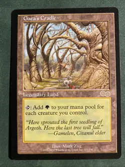 Gaea's Cradle Urza's Saga Regular - LP - Image 1
