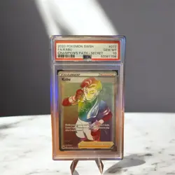 2020 Pokemon Swsh Full Art Kabu Champion's Path-Secret #077 PSA Gem Mint 10 - Image 1