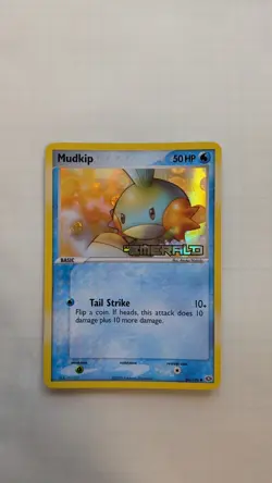 Pokemon TCG Mudkip 56/106 Ex Emerald Reverse Holo Stamped NM/LP - Image 1