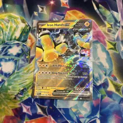 Iron Hands ex PRIZE PACK Holo English Pokemon TCG 070/182 - Image 1