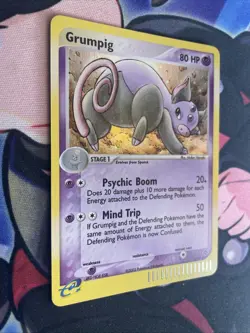 Pokemon TCG 2003 GRUMPIG 6/97 EX Dragon Rare Holo WotC Mint NM/Mint - Image 2