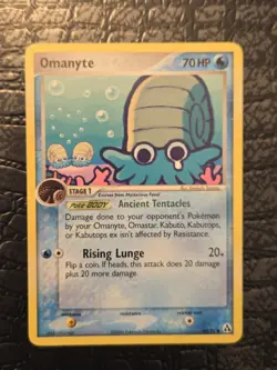 Pokemon Omanyte #60/92 Legend Maker Regular Non Holo 2006 TCG LP - Image 3