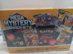 NEW! POKEMON 2025 HOLIDAY MEGA MYSTERY POWER BOX MEIJER Exclusive - Image 1