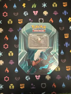 Pokemon TCG: Darkrai Triple Whammy Collector's Tin - Factory Sealed - Image 1