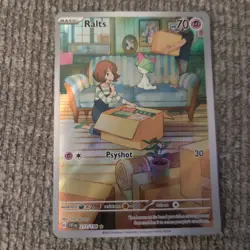 Ralts Illustration Rare IR 211/198 2023 Pokemon TCG Scarlet & Violet Base Set - Image 2