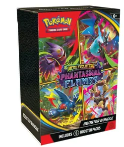 Pokemon Mega Evolution Phantasmal Flames Booster Bundle Sealed Ships 11/15 - Image 1