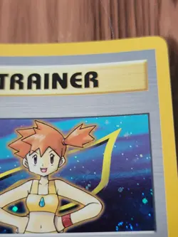 Misty 18/132 1st Edition Gym Heroes Holo Rare WOTC Pokemon TCG English LP - Image 3