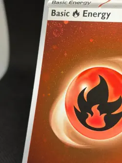 Basic Fire Energy 002 - Pokemon 151 - HD Cosmos Holo HD Swirl - Image 2