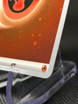 Basic Fire Energy 002 - Pokemon 151 - HD Cosmos Holo HD Swirl - Image 4