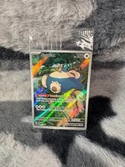Pokemon SNORLAX Promo SVP 051 Scarlet & Violet 151 2023 SEALED - Image 1