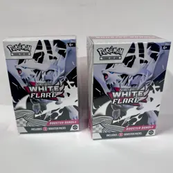 Pokemon TCG: Scarlet & Violet White Flare Booster Bundle Sealed Lot of 2 - Image 1