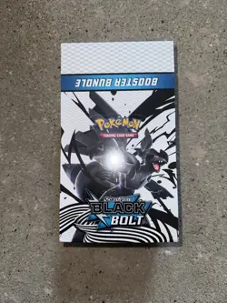 Pokemon TCG Black Bolt Booster Bundle Case - Sealed Display Case - Slight Damage - Image 1
