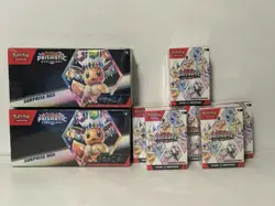 Pokemon TCG Scarlet &Violet Prismatic Evolutions Booster Bundle Surprise Box Lot - Image 1