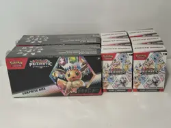 Pokemon TCG Scarlet &Violet Prismatic Evolutions Booster Bundle Surprise Box Lot - Image 2