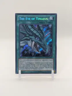 The Eye of Timaeus DRLG-EN005 Secret Rare 1st LP - Image 1