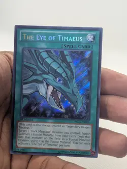 The Eye of Timaeus DRLG-EN005 Secret Rare 1st LP - Image 2
