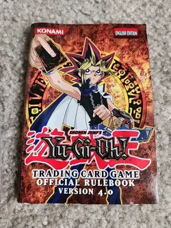 Rare | Vintage 1996 Yu-Gi-Oh! Trading Card Rulebook Versions 3.0 & 4.0 Konami - Image 3