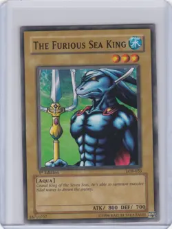 The Furious Sea King LOB-033 1st Edition Yugioh Yu-Gi-Oh - Image 1