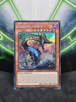 Yugioh Danger! Nessie! CYHO-EN083 Secret Rare 1st Edition NM - Image 1