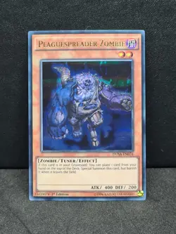 Yugioh | Plaguespreader Zombie - DUSA-EN076 - Ultra Rare 1st Edition NM - Image 1