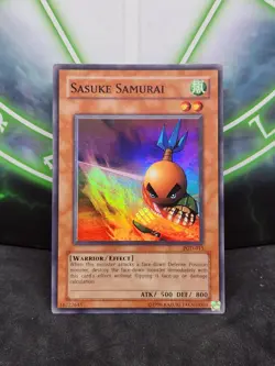 Yugioh Sasuke Samurai PGD-015 Super Rare NM - Image 1