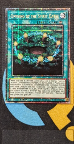 MP24-EN019 Opening the Spirit Gates Quarter Century Secret Rare YuGiOh - Image 1