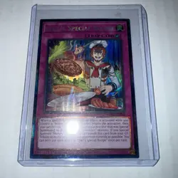 Yugioh Chef’s Special Recipe WISU-EN040 Collector Rare 1st Ed NM - Image 1