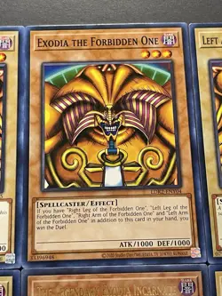 Exodia Full 5 Piece Set | LDK2 + Obliterate!!! | Starlight Rare | YuGiOh! - Image 3