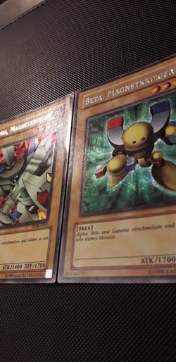 Yu-Gi-Oh! Alpha, Beta, Gamma, Magnetkrieger, DOR-G001-003, SCR, 2. Auflage, PL - Image 3
