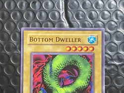 YUGIOH! BOTTOM DWELLER MRD-039 COMMON 1st Edition Metal Raiders Near Mint - Image 3