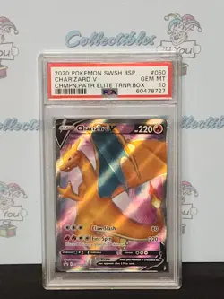 Pokemon 2020 Charizard #50 Psa Gem Mt 10 Graded Card - Image 2