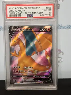 Pokemon 2020 Charizard #50 Psa Gem Mt 10 Graded Card - Image 3