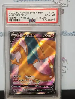 Pokemon 2020 Charizard #50 Psa Gem Mt 10 Graded Card - Image 4