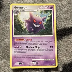 Pokemon Gengar 16/99 Arceus Regular Rare Card - Image 1