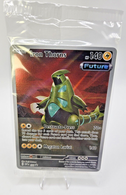 Pokemon Iron Thorns Sealed Promo SVP EN 098 Black Star - Temporal Forces Card - Image 1