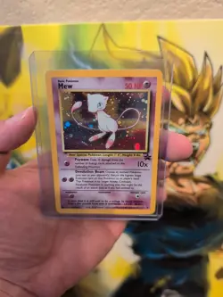 2000 Pokemon Black Star Mew #9 Holo Promo Pokemon League TCG Card🤙 Best Ever - Image 1