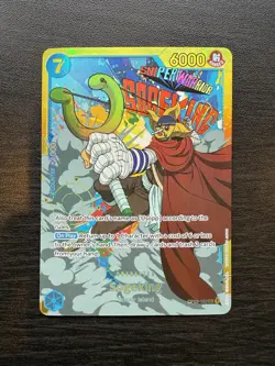 One Piece Card Sogeking OP03-122 SEC Pillars Of Strength English NM/M - Image 1