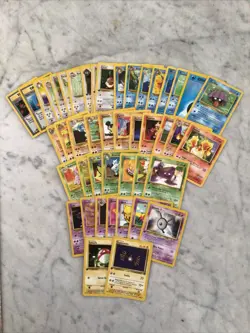 Pokemon Card Lot 1999 WOTC 45 Different Cards All 1st Edition Or Uncommon NM - Image 1