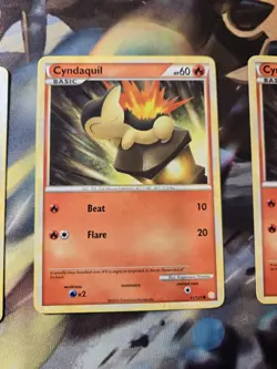 Cyndaquil 61/123 Heartgold & Soulsilver HGSS Regular Pokemon TCG Card NM - Image 4