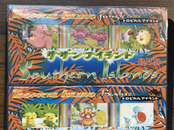 Vintage Pokemon TCG Japanese Southern Islands 2 Sealed Pack of 3 Cards Postcard - Image 2