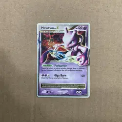 Pokemon TCG Mewtwo LV.X Promo DP28 Holo Card - Image 1